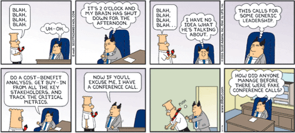 Dilbert-Meeting