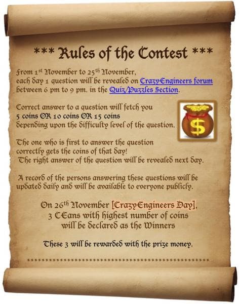 CrazyEngineers-Grand-Quiz-Contest