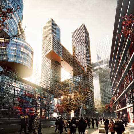 dezeen_Cross-Towers-by-BIG_1