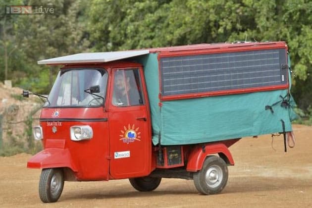 Solar-Powered-Autorickshaw