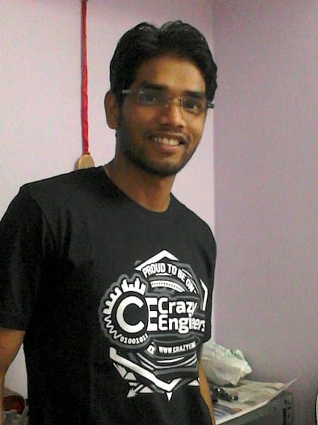 CrazyEngineers-T-shirt-Raj-Kumar-Jangre
