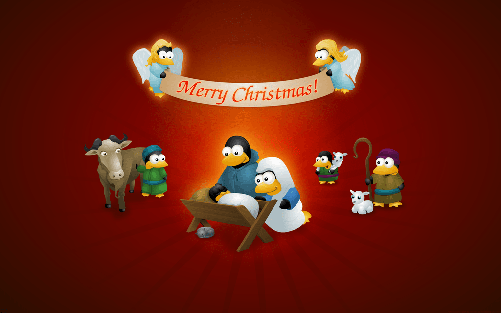 Christmas_Tux_2007_by_Klowner