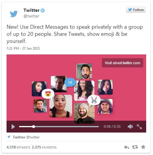 twitter-group-messaging-video-sharing-feature-out