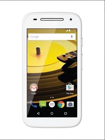 Moto E (2nd Gen.) Front - White