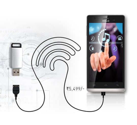 Xolo-A1010-with-otg-cable-support