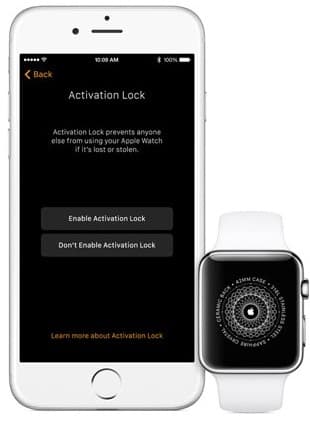 Apple Watch Activation Lock