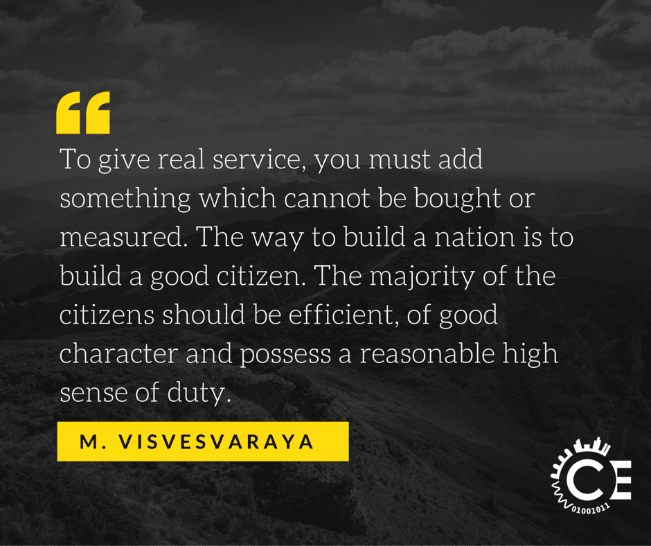 To give real service, you must add something
