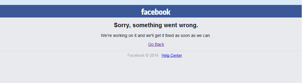 FB is down