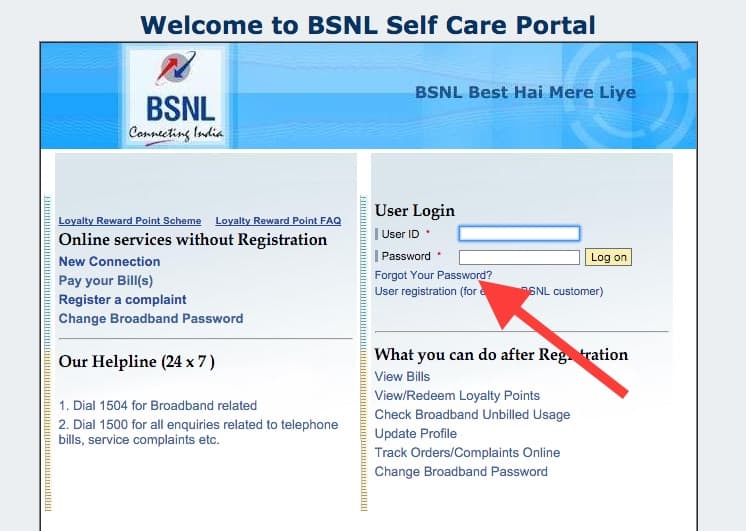 BSNL-Selfcare-Password-WDC