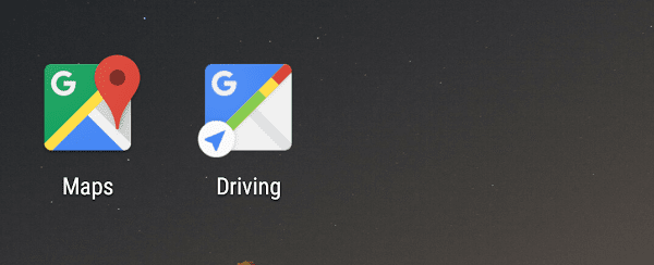 google-maps-android-driving-mode-shortcut