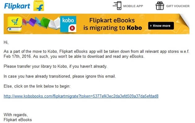 Kobo email