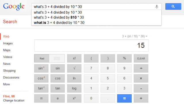Google-Calculator