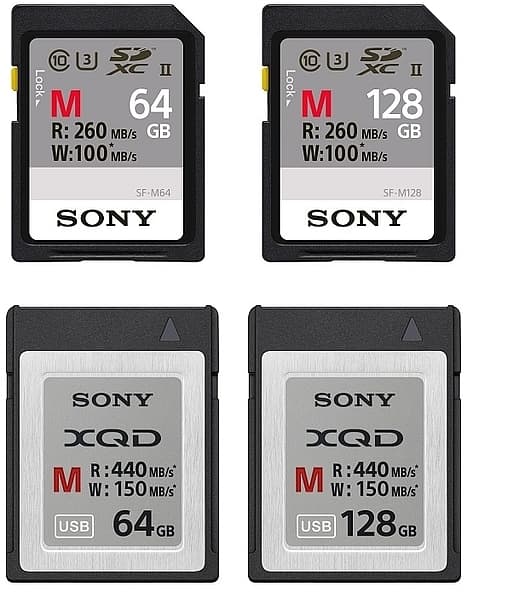 sony-sf-xqd-storage-cards-variants