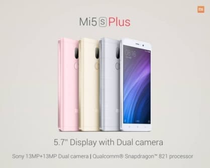 Xiaomi Mi 5S  Plus