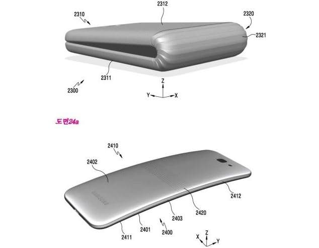 Samsung-GalaxyX-foldable-phone-patent
