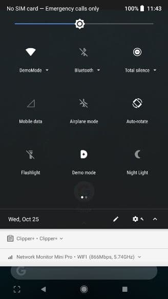 Android Oreo Dark Mode
