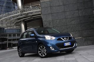 2013-Nissan-Micra-facelift-front-three-quarter-right