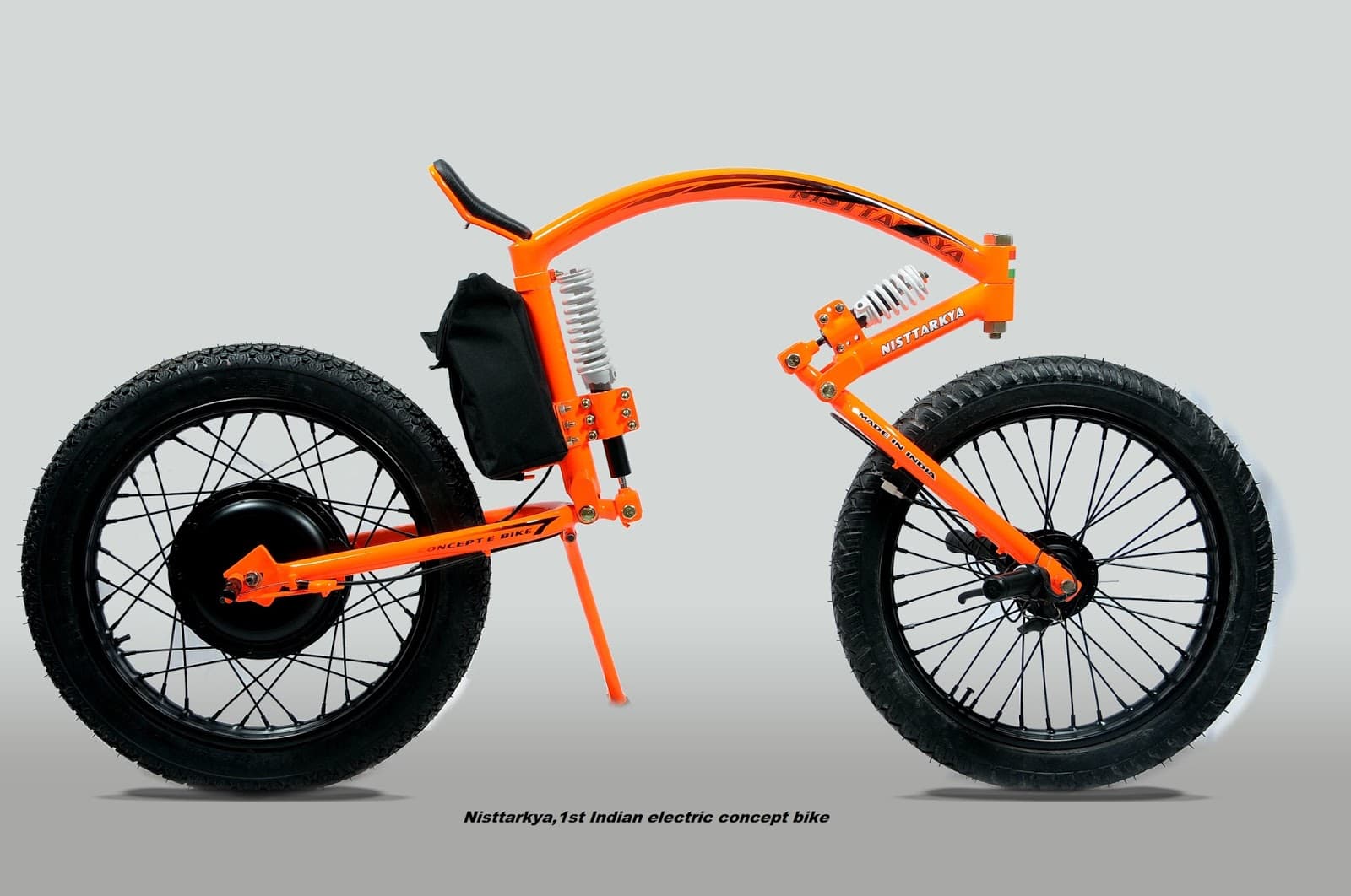 Nisttarkya Is India's First Electric Concept Bike Developed By Santhosh