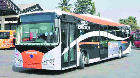 bmtc electric bus